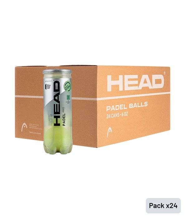 HEAD Pro Court Padelbälle Premium 3er Dose - 24 - Dosen