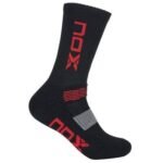 Calcetines de pádel NOX negros y rojos