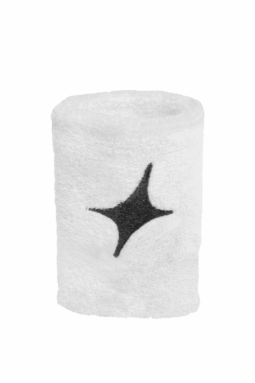 Starvie-Armbänder Weiß/Schwarz Logo