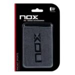Nox-Armbänder Grau/Schwarz Logo