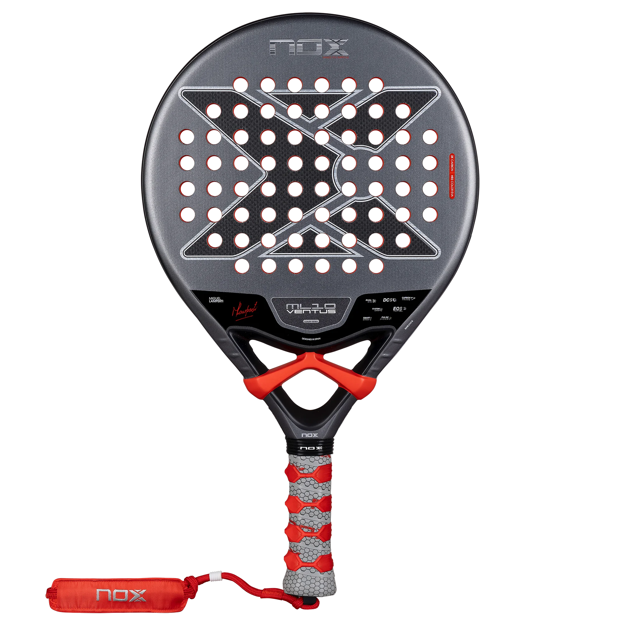 NOX ML10 Ventus Control 3K Padelschläger by Miguel Lamperti