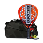 Babolat Padel Set Technical Viper Juan Lebron + Adidas Multigame TONAL BLACK padel bag + Adidas padel balls tin