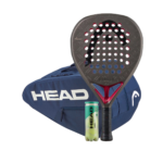 Kit Head Coello PRO + Sac de Paddle Head Tour M Navy + Boite de Balles de Padel Head ONE (Kopie)
